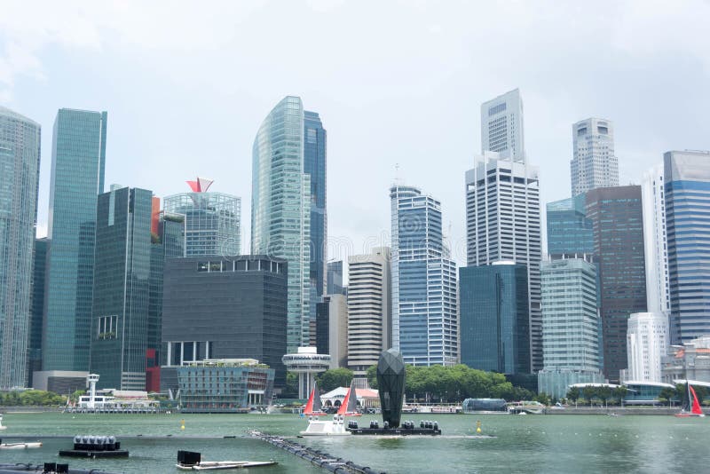 Commercial skyline